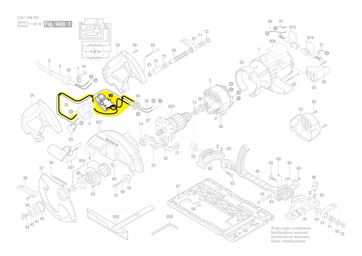 Régulateur de vitesse réf. 2 610 921 905 BOSCH